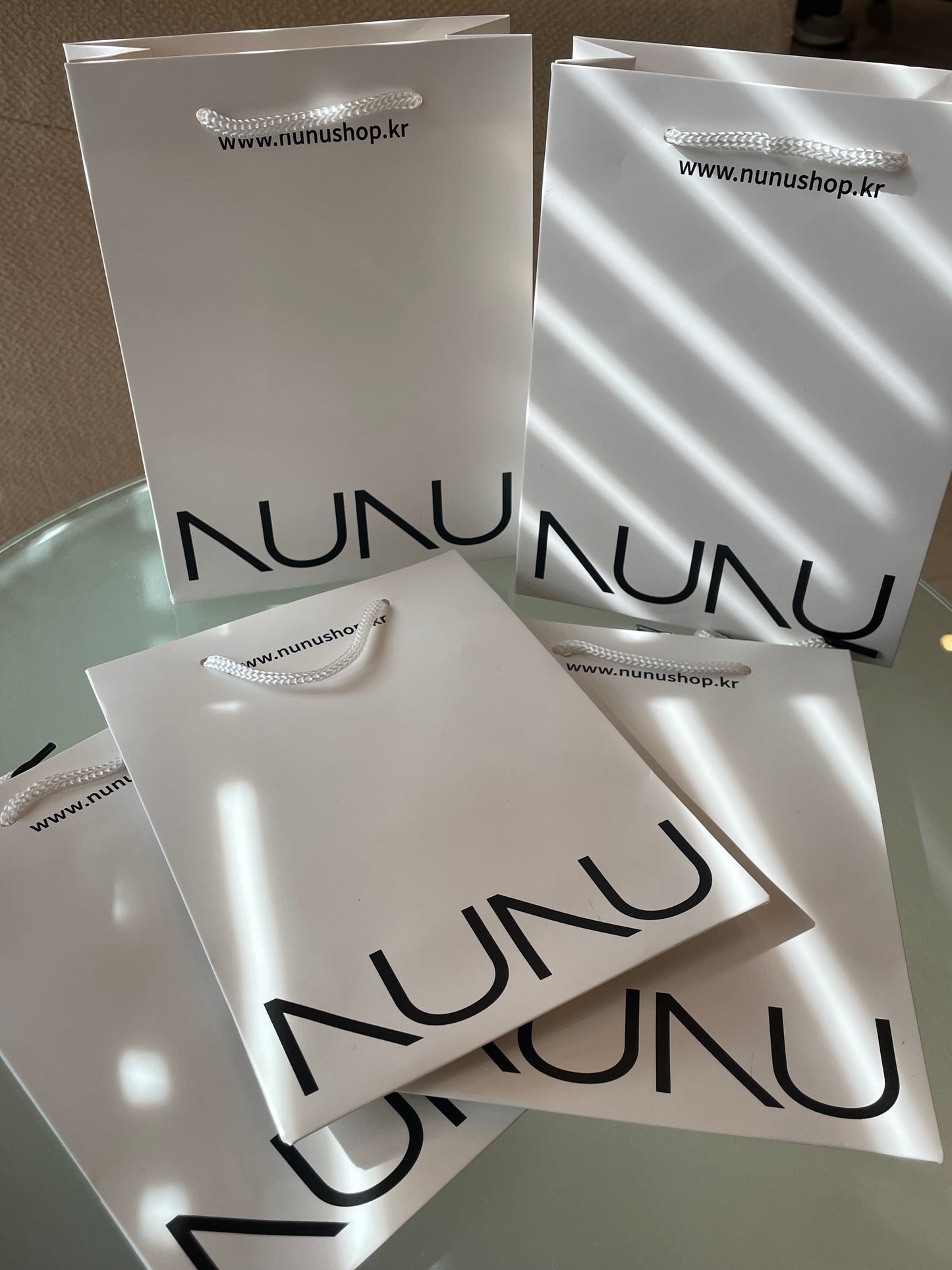 NUNU ペーパーバッグ　5枚セット
